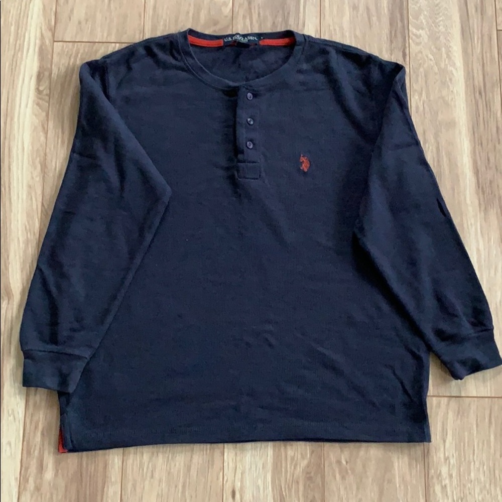 NWOT | U.S. Polo Assn. Navy Long Sleeve, Mens L